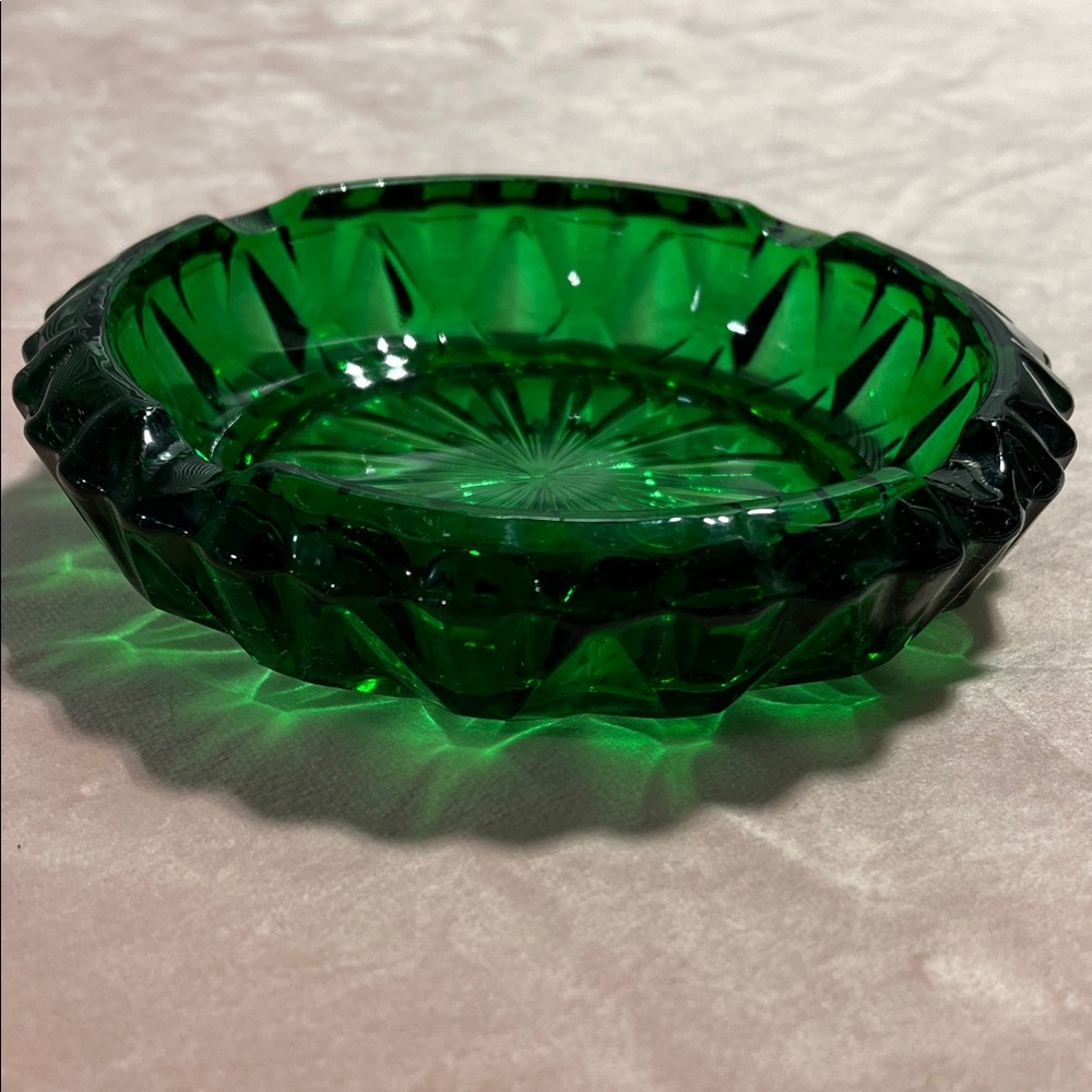Luminarc Prisme Emerald green Ashtray